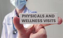 Physicals and wellness visits Webster Family Care Houston 